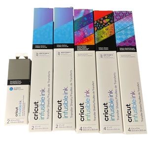 Cricut Infusible Ink Transfer sheets 6 pc lot